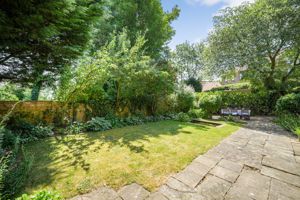 Rear garden and pond- click for photo gallery